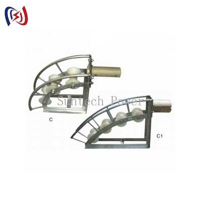 Rodillo profesional de protección de entrada de cable de la serie C para instalación segura de cables con construcción duradera