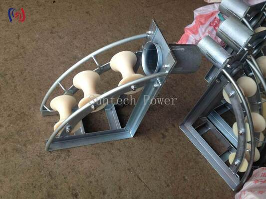 Rodillo profesional de protección de entrada de cable de la serie C para instalación segura de cables con construcción duradera