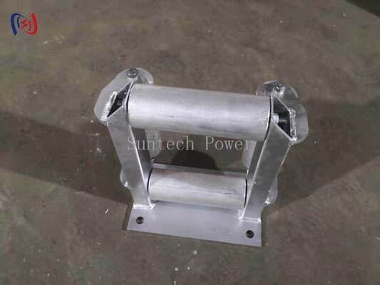 Roller de cable enmarcado profesional con diámetro máximo del cable de 180 mm, carga nominal de 20KN y diseño resistente a la corrosión para instalación subterránea