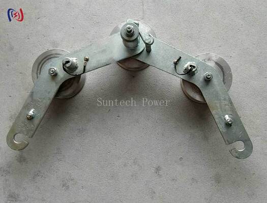 Bloque de puesta a tierra de tipo gancho de 75 mm de diámetro inferior para conexiones rápidas y seguras de alta conductividad