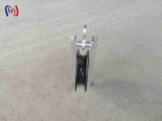 Bloque de giro profesional de alta velocidad para cambios de dirección de cable suaves y eficientes con una malla de baja fricción y una carga nominal de 50KN