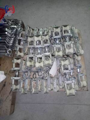 Bloque profesional de hoja doble con carga nominal de 2KN para ventaja mecánica y resistencia a la corrosión