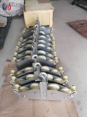 Bloque combinado de cuadrilla de carga pesada con carga nominal de 10KN, radio de curvatura R570 y peso de 23.5 kg para elevación de alta ventaja mecánica