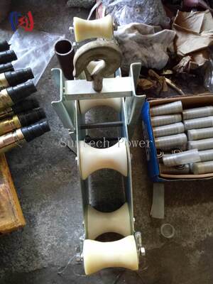 Bloque combinado de cuadrilla de carga pesada con carga nominal de 10KN, radio de curvatura R570 y peso de 23.5 kg para elevación de alta ventaja mecánica