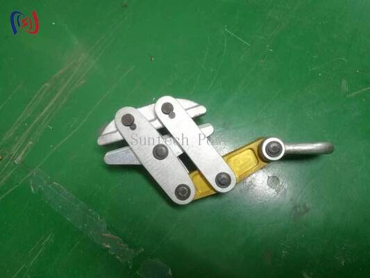 Agarrador de cuerda de acero antitorsión con carga nominal de 50-200KN para levantar con seguridad equipos eléctricos pesados