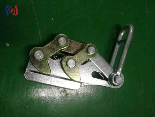 Soportador profesional de alambre de tierra de doble cámara con carga nominal de 10-30KN para alambres de 11-15mm y sujeción resistente a la corrosión Come Along