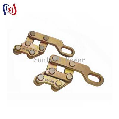 Grille para alambre de tierra paralelo profesional con carga nominal de 10-30KN y apertura máxima de 13-26 mm para el tensado simultáneo de cables de tierra gemelos