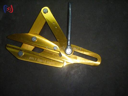 Agarrador de alambre de cable óptico profesional para tirar seguro del cable de fibra óptica con 8-20mm de diámetro del cable y 16-25KN de carga nominal