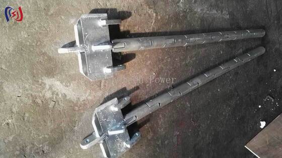 Tablas de cabeza profesionales para tres conductores de paquetes con carga nominal de 100-180KN, geometría triangular precisa y aleación de aluminio resistente a la corrosión