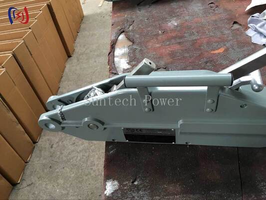 Elevador portátil de cuerda de alambre con elevación nominal de 8-54KN para el funcionamiento manual sin energía externa