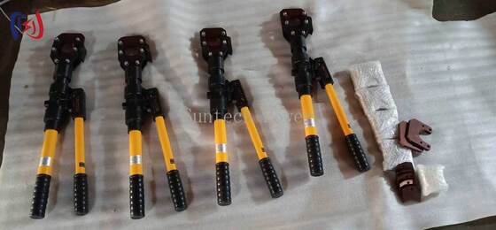 Cortador de cables hidráulicos profesionales de 80KN para cortes limpios en cables de alta tensión y de cobre