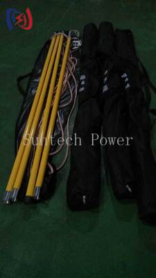 Cable de Puesta a Tierra Profesional para Voltaje de 10-500KV con Cobre de 25-50mm2 y Longitud Total de 1000-5500mm para Puesta a Tierra Eléctrica Segura