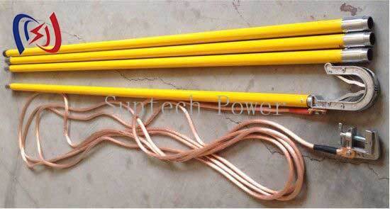 Cable de Puesta a Tierra Profesional para Voltaje de 10-500KV con Cobre de 25-50mm2 y Longitud Total de 1000-5500mm para Puesta a Tierra Eléctrica Segura