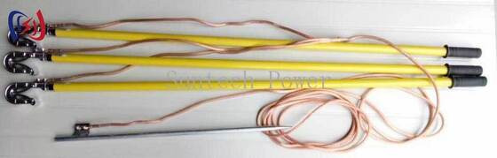 Cable de Puesta a Tierra Profesional para Voltaje de 10-500KV con Cobre de 25-50mm2 y Longitud Total de 1000-5500mm para Puesta a Tierra Eléctrica Segura