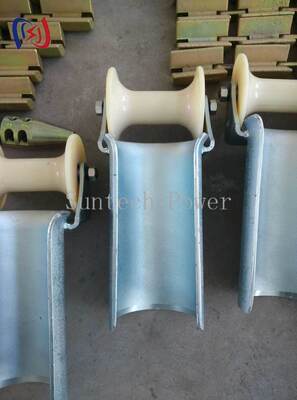 Roller de protección de entrada de cable profesional de la serie D Previene el daño de la chaqueta del cable Reduce la fricción de tracción Construcción duradera