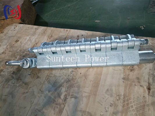 Tipo de sujeción de múltiples segmentos con carga nominal de 90-150KN y torque de apretamiento de 150N.m para la cadena de la línea de transmisión