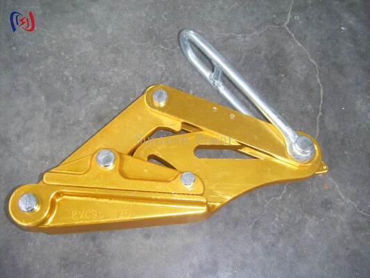 10-30KN carga nominal de aleación de aluminio Come Along Clamp con 15-39mm Max abierto para la cadena de la línea de transmisión