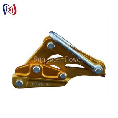 Clampada de aleación de aluminio Come Along con carga nominal de 7-80KN y 14-48mm Max abierto para la cadena de la línea de transmisión