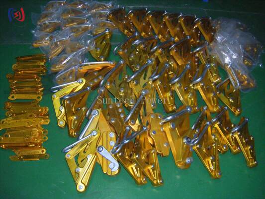 Clampada de aleación de aluminio Come Along con carga nominal de 7-80KN y 14-48mm Max abierto para la cadena de la línea de transmisión