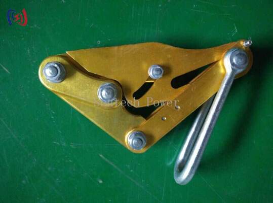 Clampada de aleación de aluminio Come Along con carga nominal de 7-80KN y 14-48mm Max abierto para la cadena de la línea de transmisión