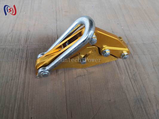Abrazadera de aleación de aluminio de 16-18 mm con carga nominal de 7-80 kN para tendido de líneas de transmisión