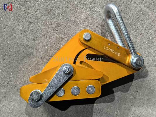 Clampada de aleación de aluminio Come Along con carga nominal de 7-80KN y 14-48mm Max abierto para la cadena de la línea de transmisión