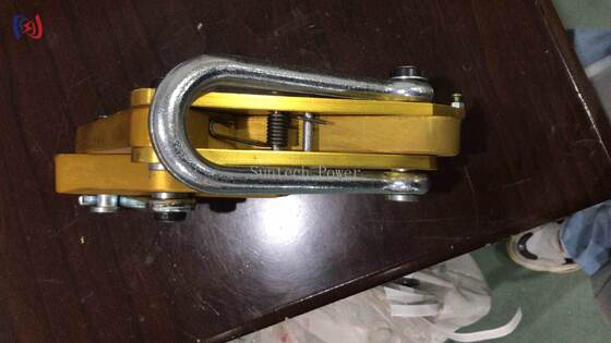 Clampada de aleación de aluminio Come Along con carga nominal de 7-80KN y 14-48mm Max abierto para la cadena de la línea de transmisión