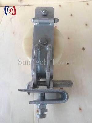 Bloque de ensamblaje de conductores de aluminio/folga de nylon de 20KN para ensamblaje de transmisión en tres direcciones
