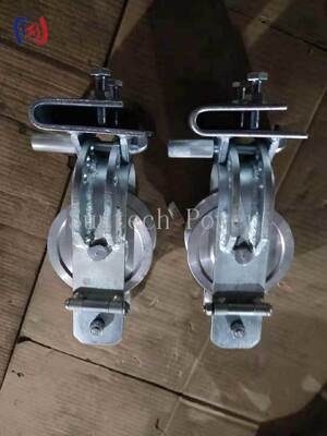 Bloque de ensamblaje de conductores de aluminio/folga de nylon de 20KN para ensamblaje de transmisión en tres direcciones