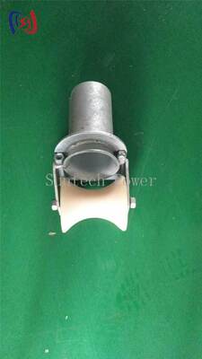 Pulley de rodillo de cable resistente a la corrosión y bloqueable de 80-200 mm para protección de la entrada del tubo