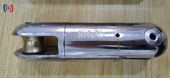 Junta giratoria de alta resistencia con carga nominal de 5-250KN y capacidad de rotación de 360° para tendido de líneas de transmisión