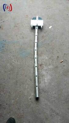 Tabla de cabeza para conductor de tres paquetes con carga nominal de 100-180KN de aleación de aluminio de alto grado y tratamiento de superficie anodizado