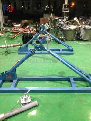 Soporte de Carrete de Cable Modular SIPZ 30-100KN Montaje sin Herramientas Soporte de Tambor Conductor