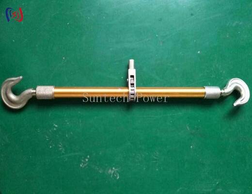 Torno de aluminio de doble gancho 10-50KN Carga nominal con aleación de aluminio ligera y acabado anodizado