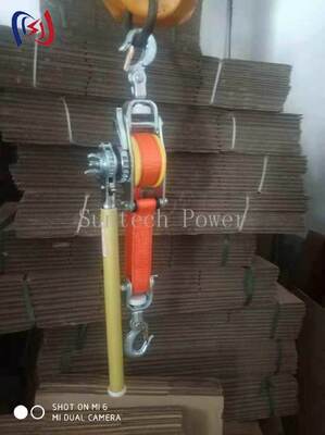 Herramienta de tensado aislada sin herramientas 10-20KN para herramientas de tendido de cables de cincha