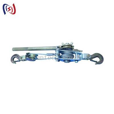 Aprietador de alambre de trinquete 10-30KN 1200-1500mm Herramientas de ensamblaje de conductores forjados