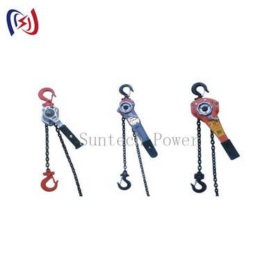 Elevadores de cadena 5-90KN herramientas manuales de ensamblaje de bloques de cadena conductores automáticos de frenos