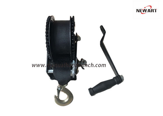 Torno bidireccional mecánico de la mano del tambor 1600LBS