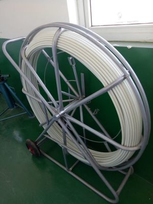 Tracción subterráneo de Rod Fish Tape For Cable del alambre del conducto de la fibra de vidrio del cable de fribra óptica