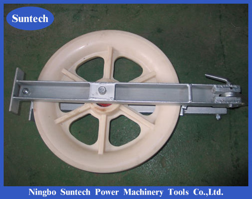 508mm 40KN solo alambre de nylon tirando de bloques Conductor encadenando bloques