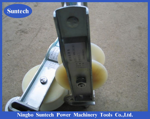 Sentada de doble uso y tipo colgante conductor Pulley Stringing Block de la cuerda de alambre