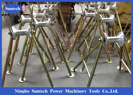 12kn línea recta cable Tray Roller With Aluminum Wheel