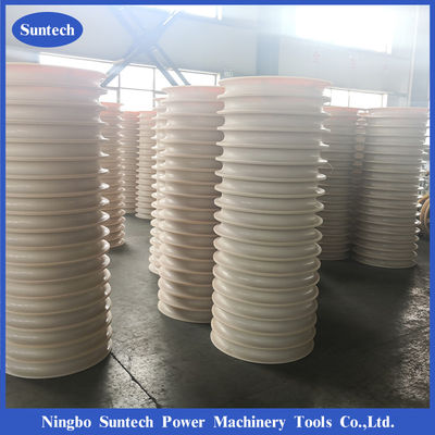 OEM ODM 660x100mm Línea de transmisión Poleas de nylon para bloques de tendido de conductores
