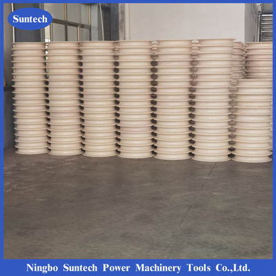 Bloque de tendido de conductor de ruedas de polea de nailon MC de 508x100mm con rodamientos