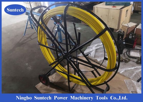 Conducto de cable de la fibra de vidrio de la ingeniería eléctrica Rodder 13m m detectable