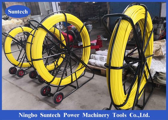 Conducto de cable de la fibra de vidrio de la ingeniería eléctrica Rodder 13m m detectable