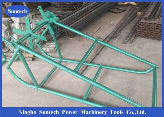 Soportes hidráulicos del carrete de cable eléctrico del tensor 59kg del ISO 15101 para la línea aérea