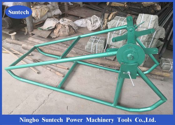 Construcción que ata el soporte de la elevación de tambor de cable 6t Jack Gsp Rope Cradle Reel