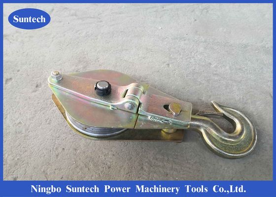 30kn conductor Stringing Tools Steel que alza la polea del bloque de los trastos para levantar