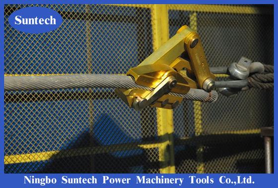Abrazadera de Gripper Come Along del conductor de la aleación de aluminio para la línea de transmisión encadenación